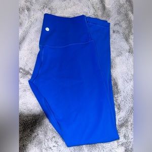 Lululemon Athletica Align Leggings size 6 Cobalt Blue